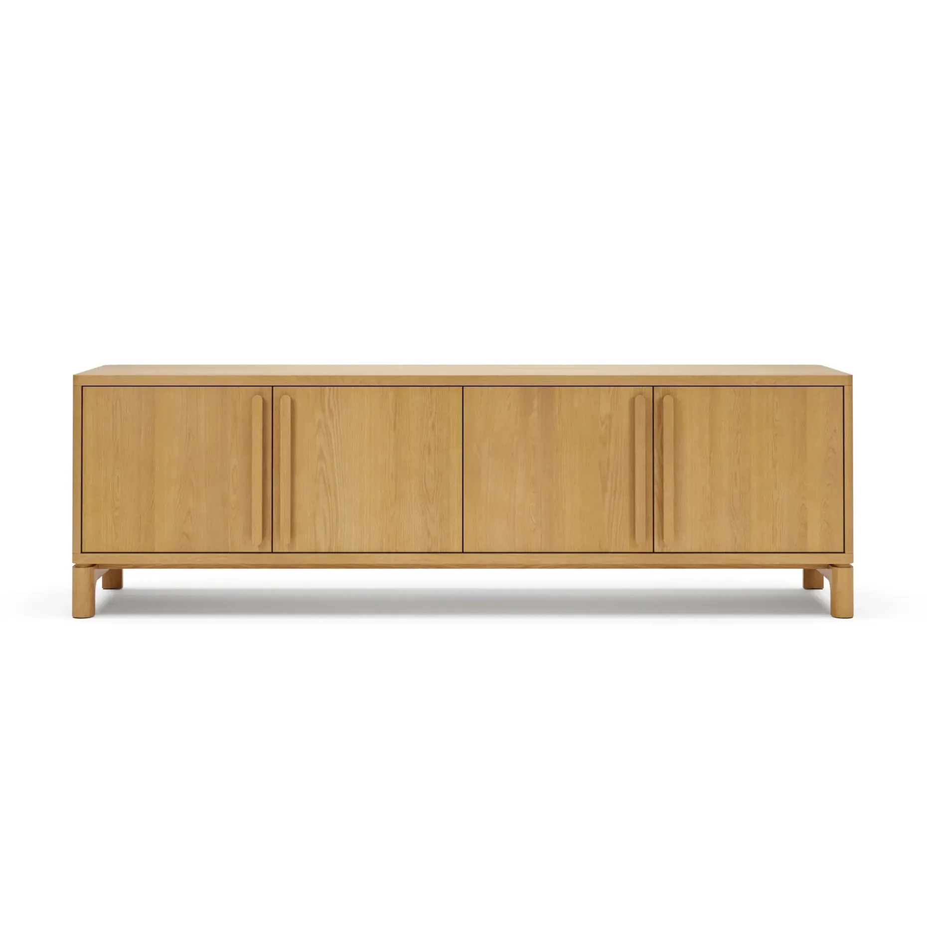 Cosgrove 78" Media Unit - Natural Oak