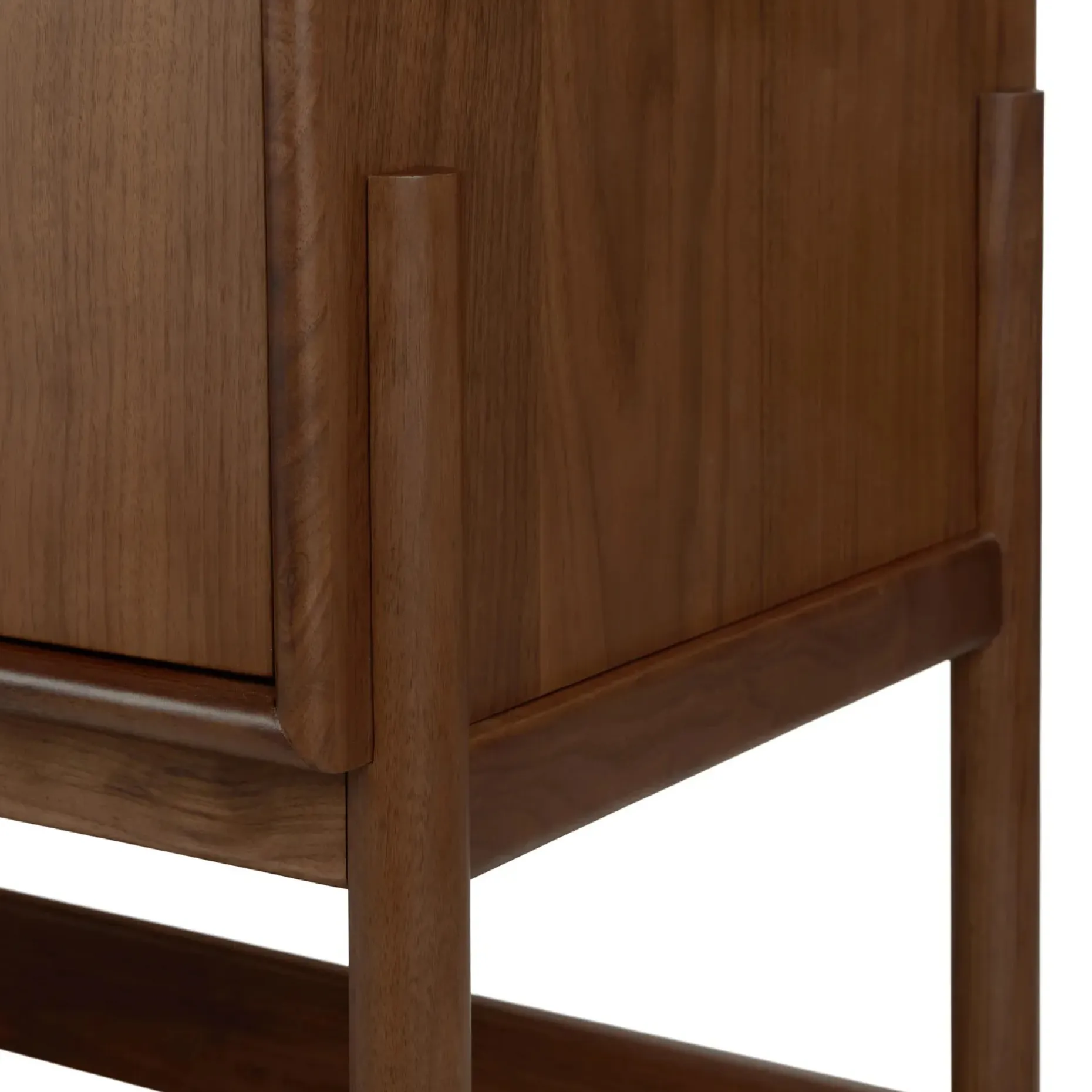 Cotu 37" Bar Cabinet - Walnut