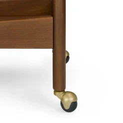 Cotu Bar Cart - Walnut