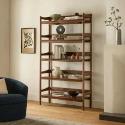Cotu 43" Bookcase - Walnut