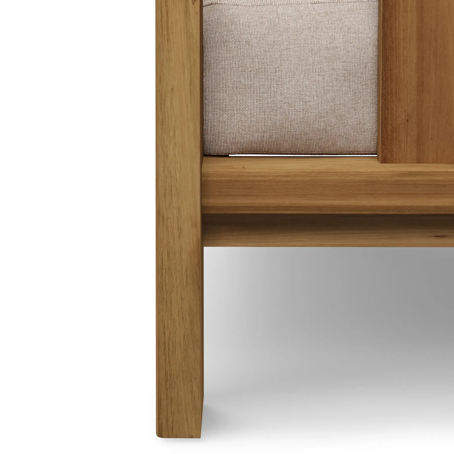 Cove 34.25" Outdoor Armless Chair Module - Basket Beige