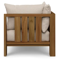 Cove 34.25" Outdoor Corner Chair Module - Basket Beige