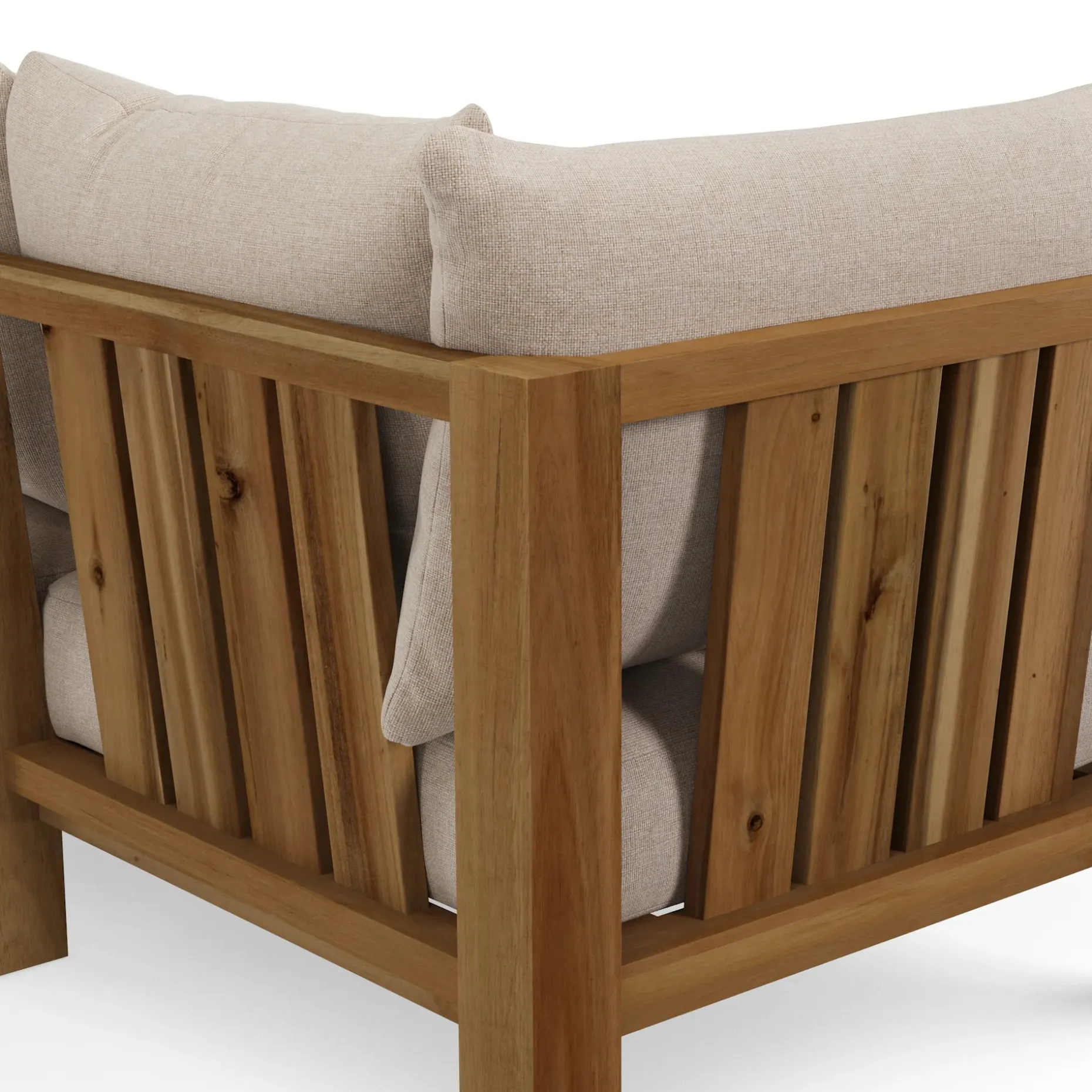 Cove 102.75" Outdoor Modular Sofa - Basket Beige