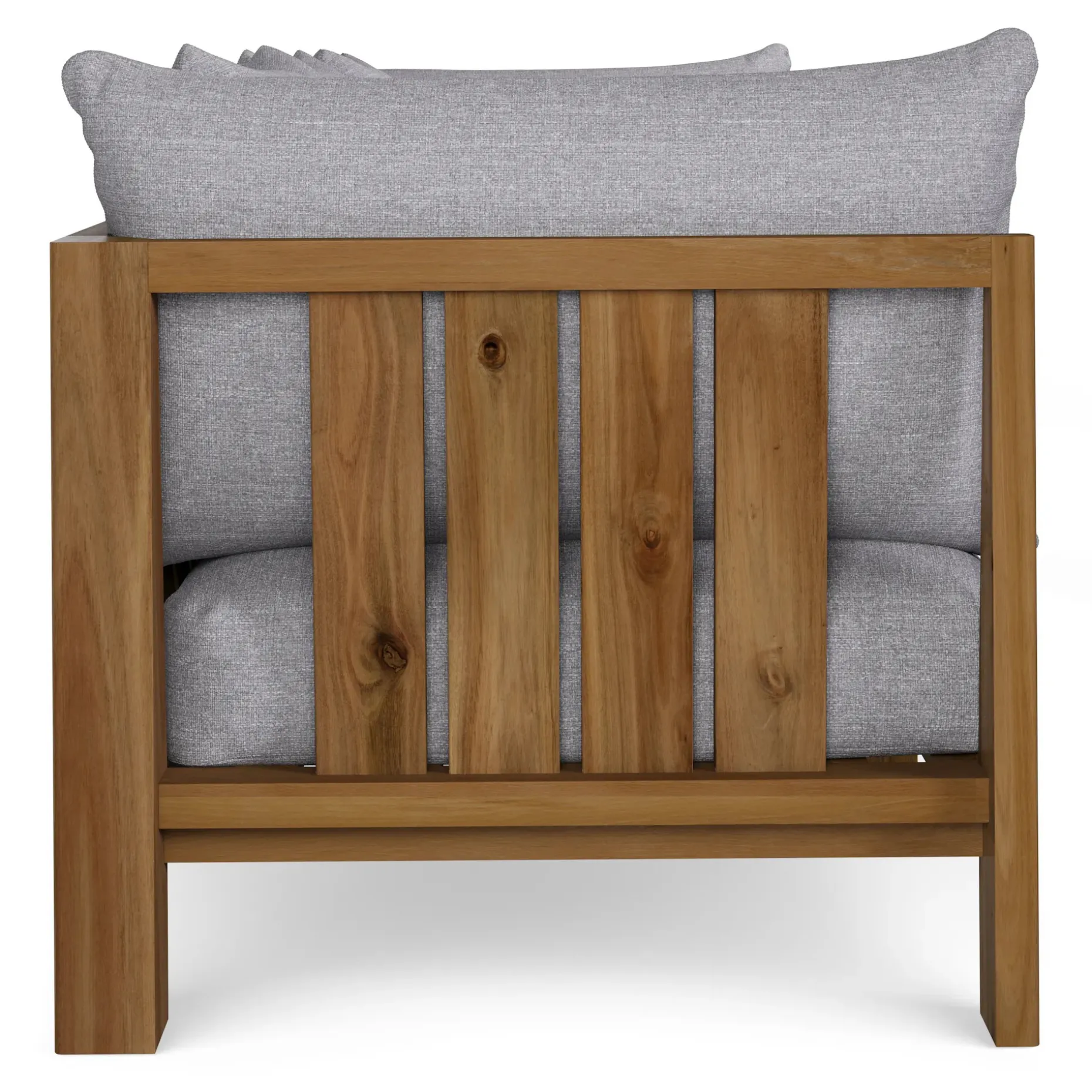 Cove 102.75" Outdoor Modular Sofa - Basket Gray