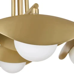 Coy Flushmount Ceiling Light - Brass