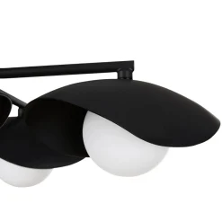Coy Flushmount Ceiling Light - Black
