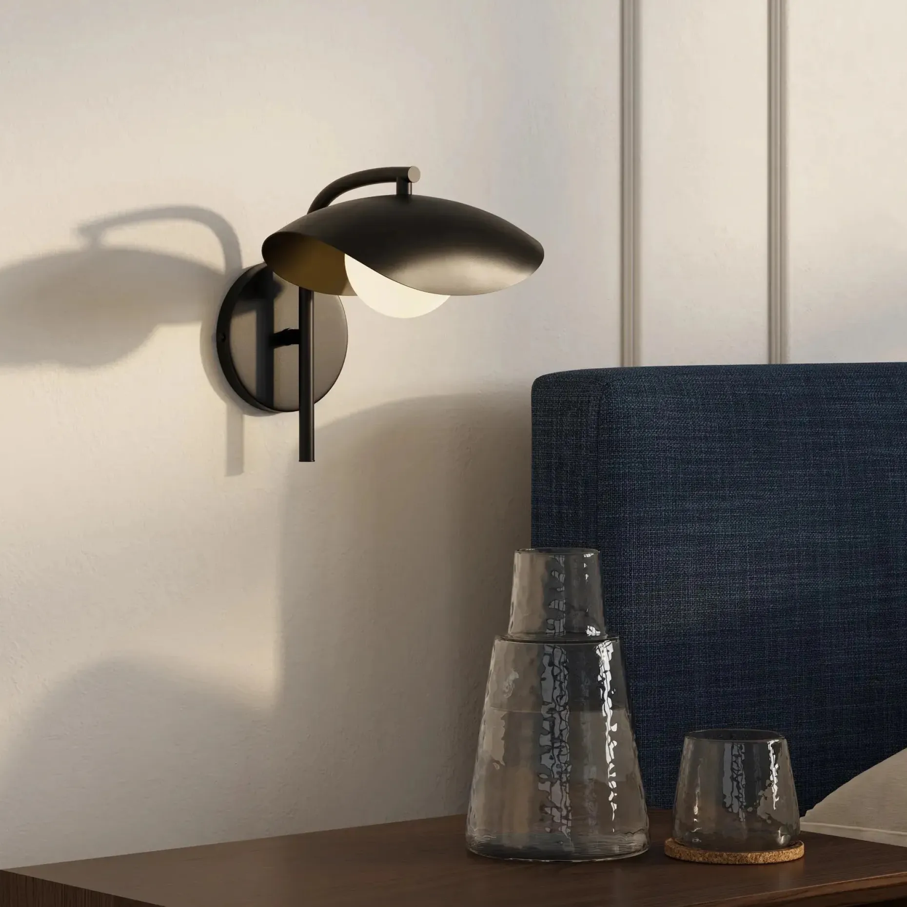 Coy Sconce - Black