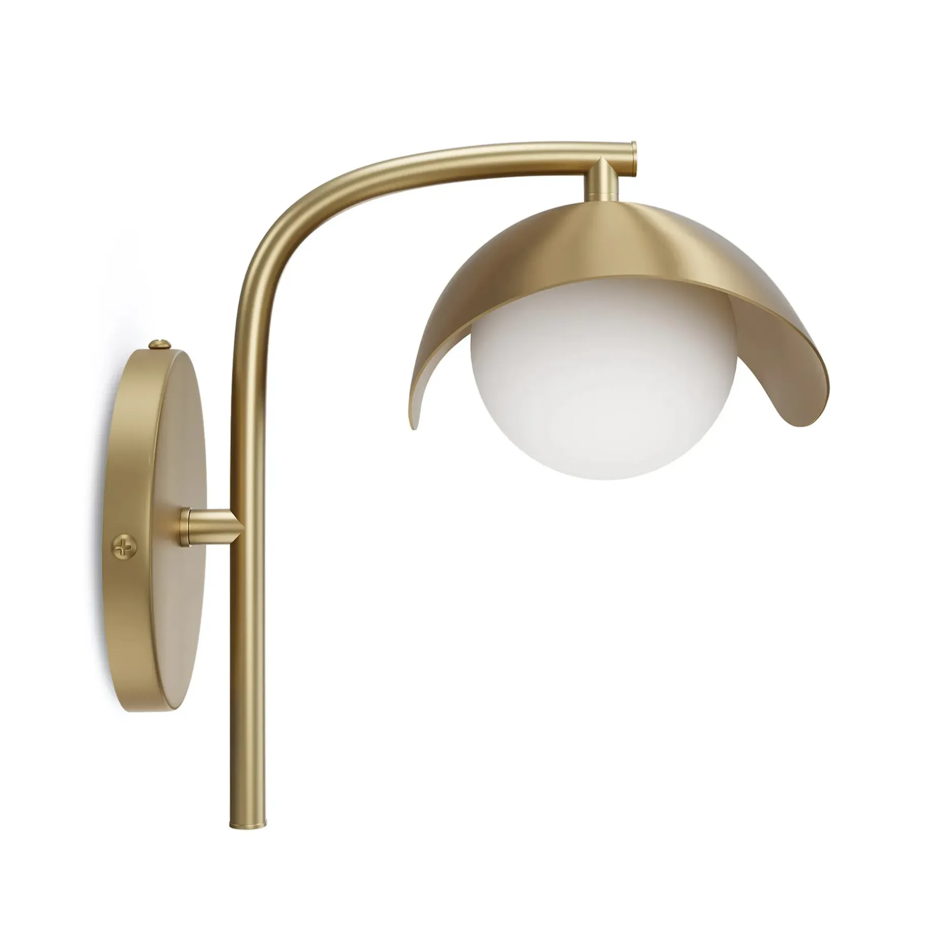 Coy Sconce - Brass