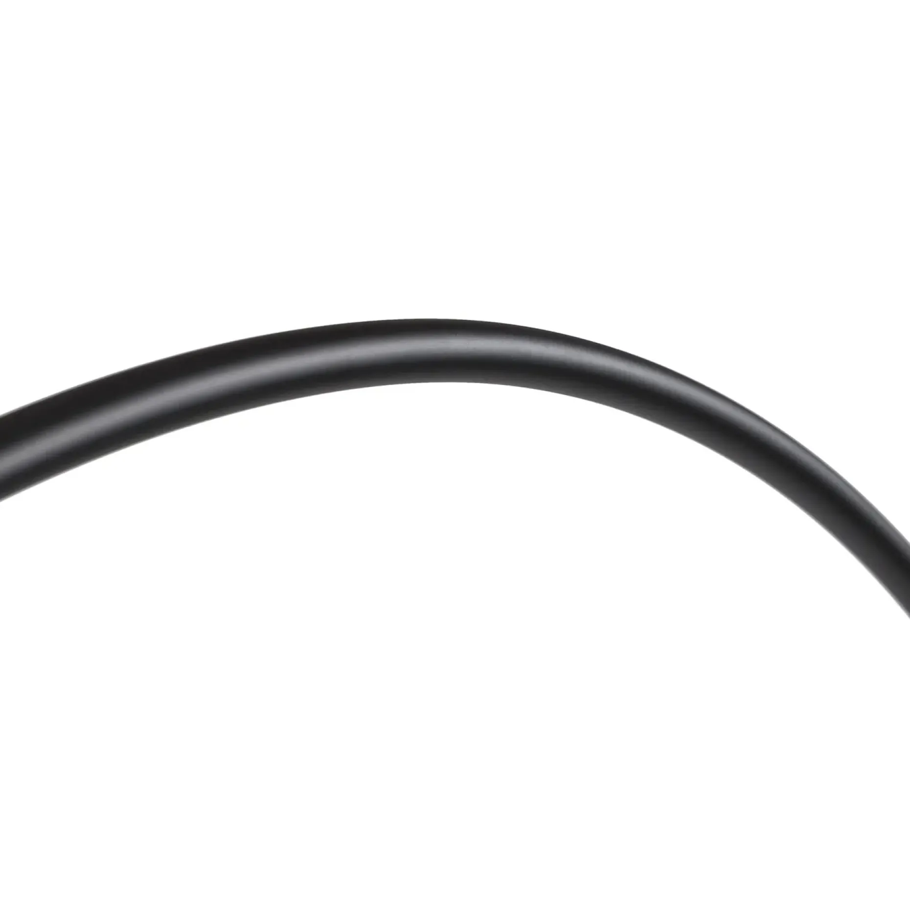 Crescent Floor Lamp - Black