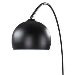 Crescent Floor Lamp - Black