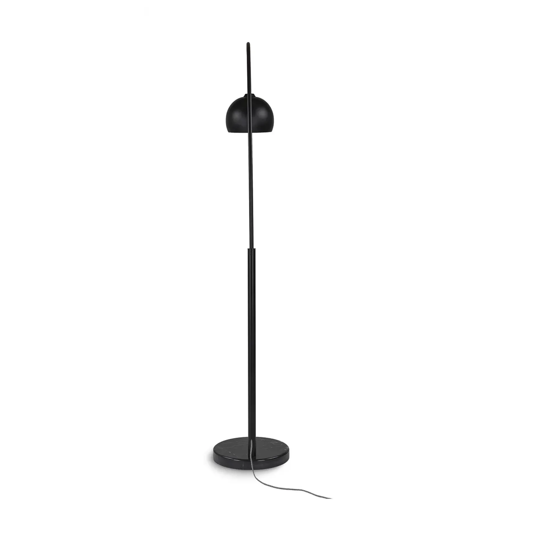 Crescent Floor Lamp - Black