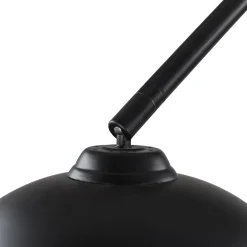 Crescent Floor Lamp - Black