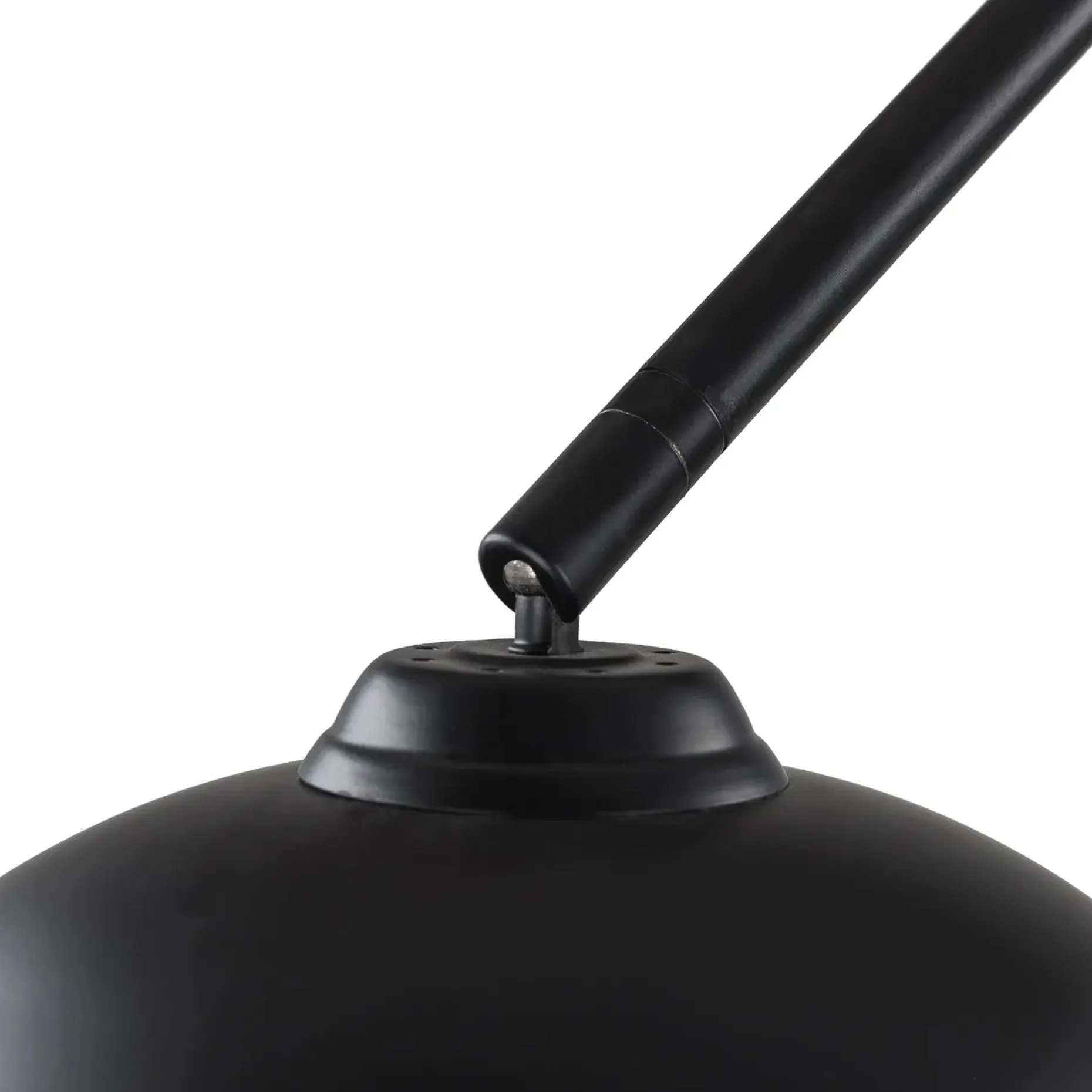 Crescent Floor Lamp - Black