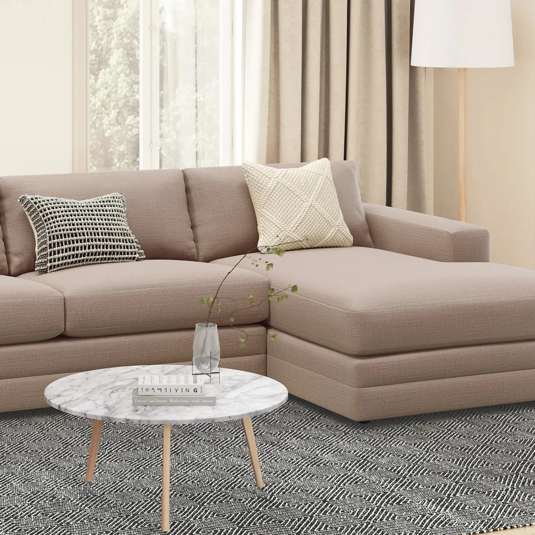 Criss Pillow - Natural Ivory