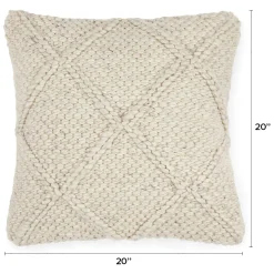 Criss Pillow - Natural Ivory