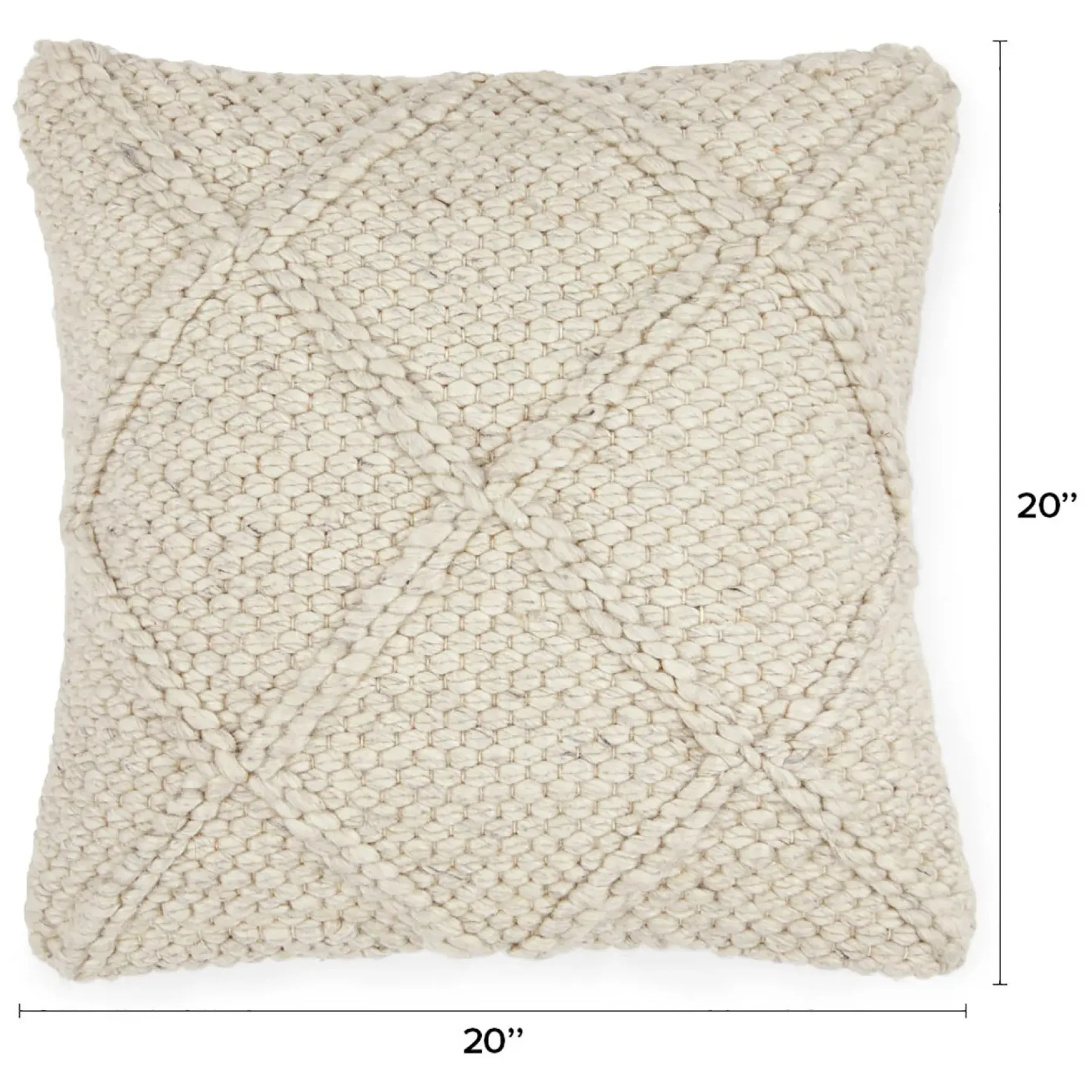 Criss Pillow - Natural Ivory