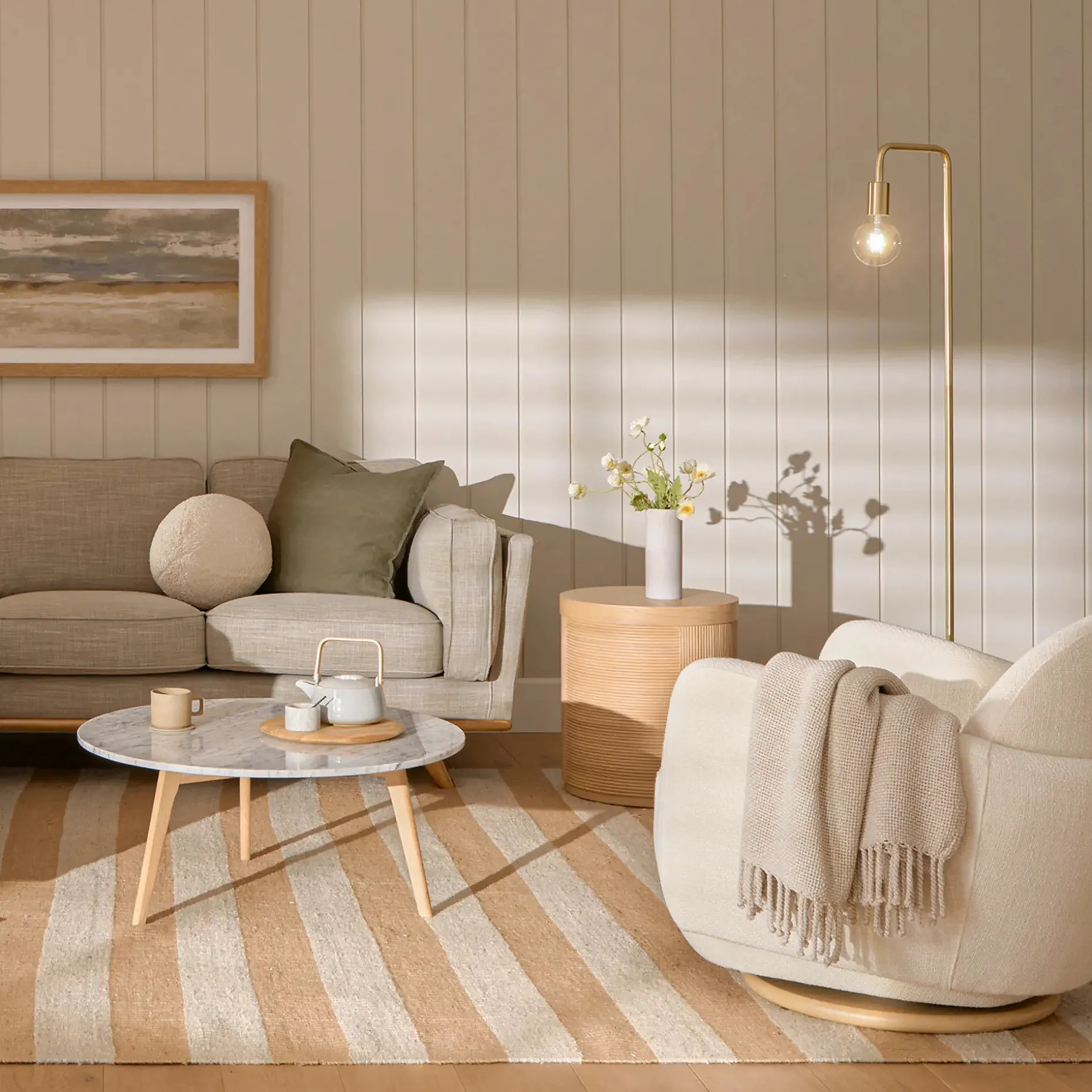 Culla 55" Desk - Oak