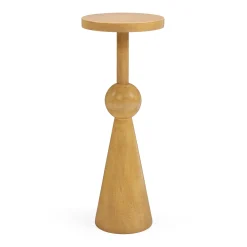 Dahlia Drinks Table - Natural Oak