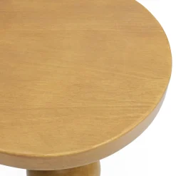 Dahlia Drinks Table - Natural Oak