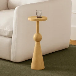 Dahlia Drinks Table - Natural Oak