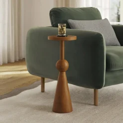 Dahlia Drinks Table - Walnut
