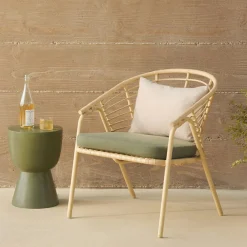 Dalarna 25" Outdoor Lounge Chair - Dravite Green