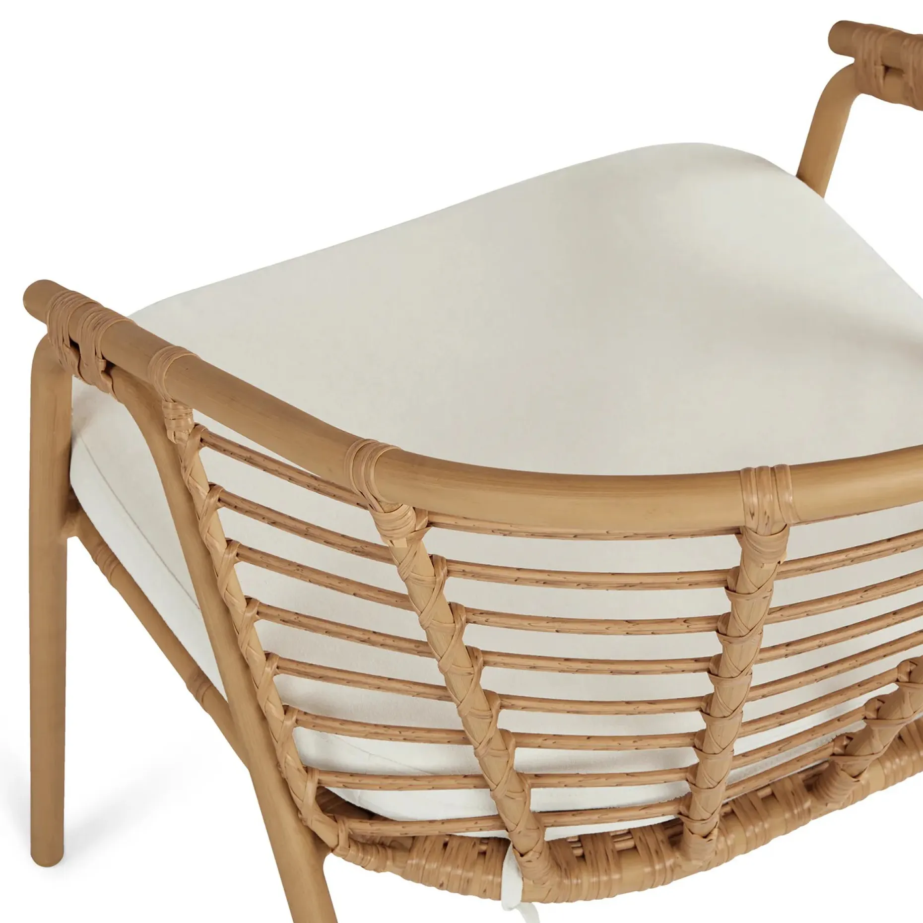 Dalarna 25" Outdoor Lounge Chair - Dravite Ivory