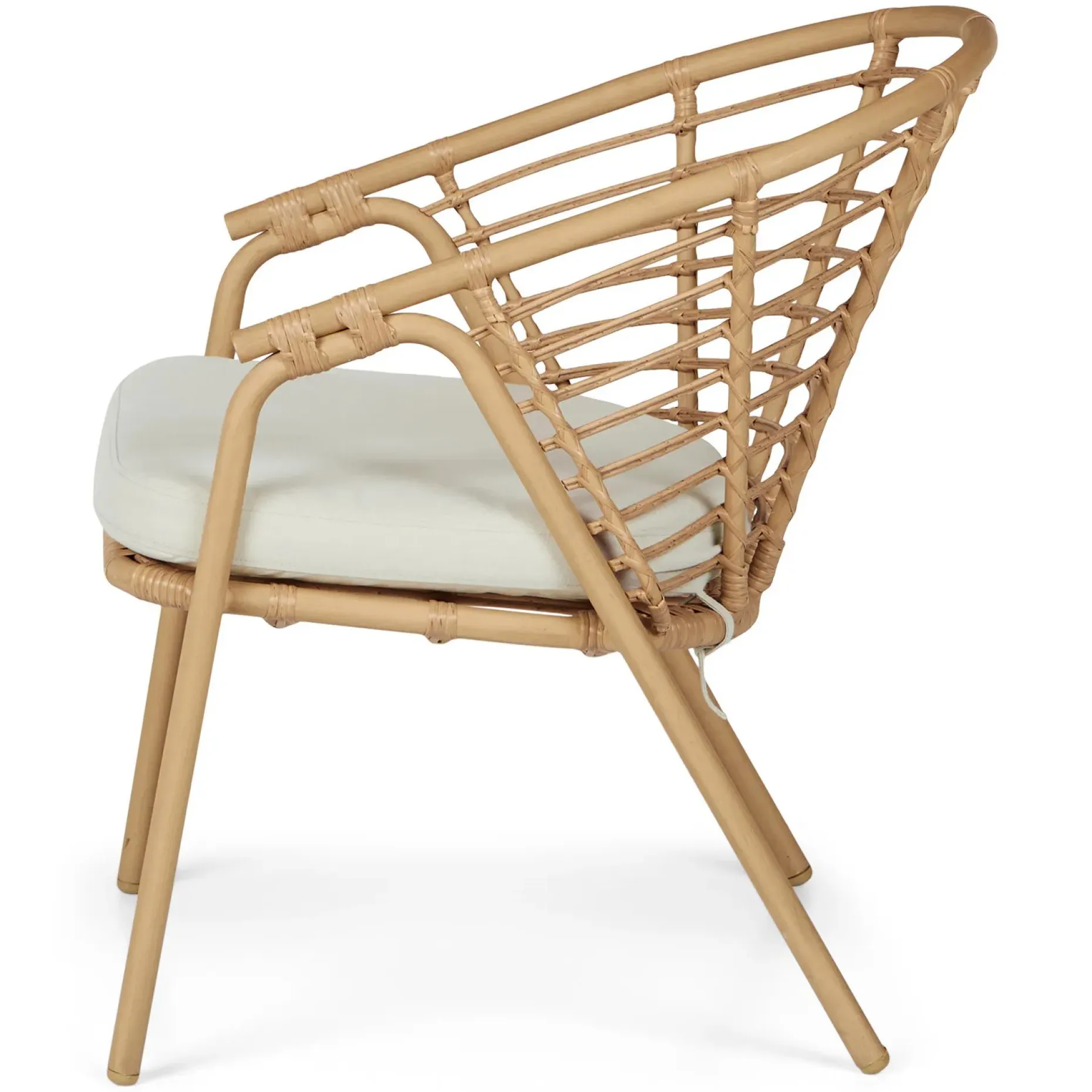 Dalarna 25" Outdoor Lounge Chair - Dravite Ivory