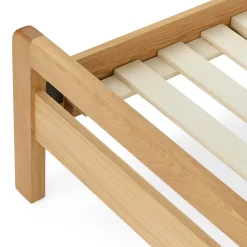 Dalsa King Bed - Natural Oak