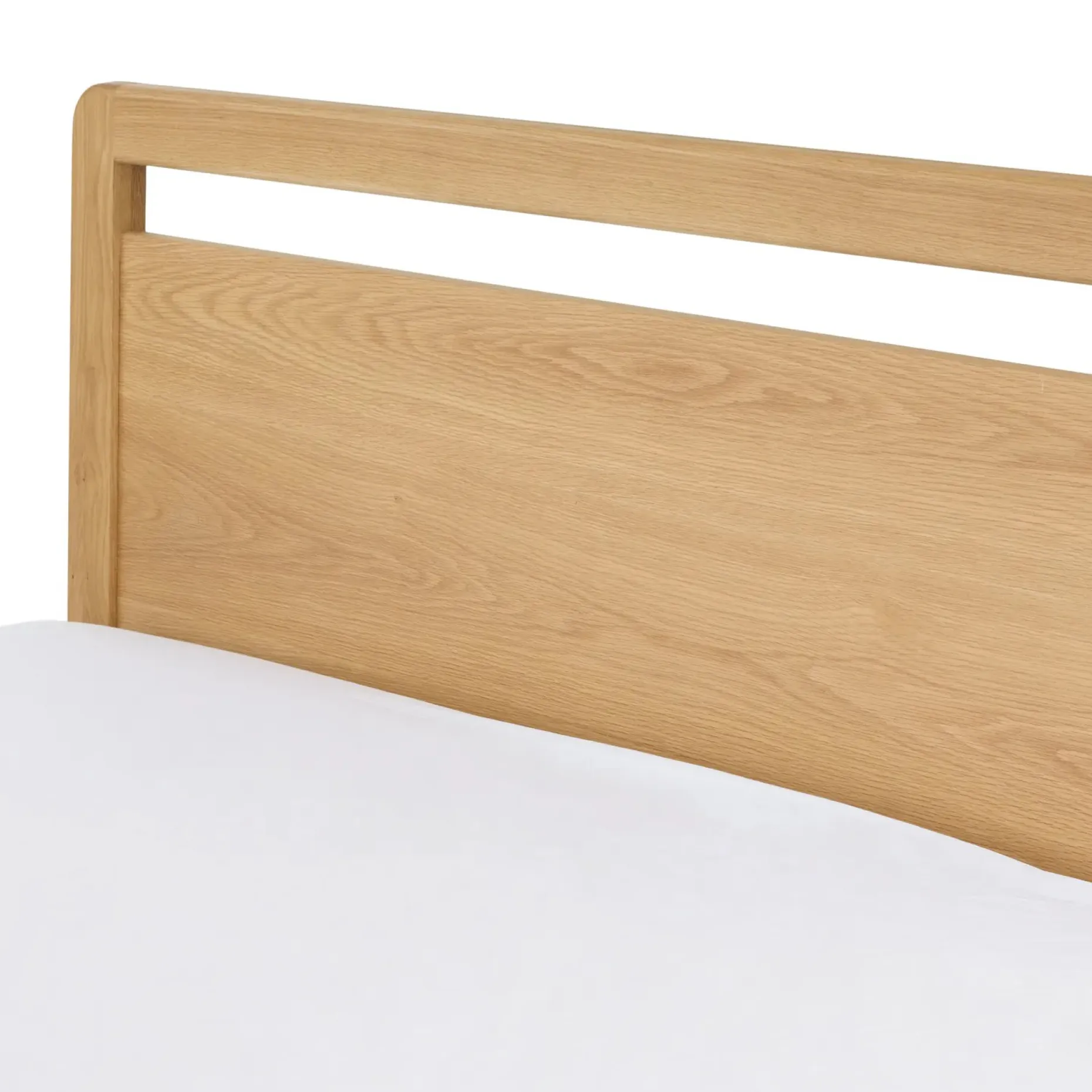 Dalsa King Bed - Natural Oak