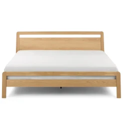 Dalsa King Bed - Natural Oak