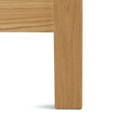 Dalsa Queen Bed - Natural Oak