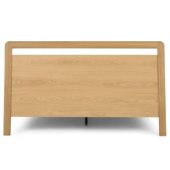 Dalsa Queen Bed - Natural Oak