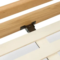 Dalsa Queen Bed - Natural Oak