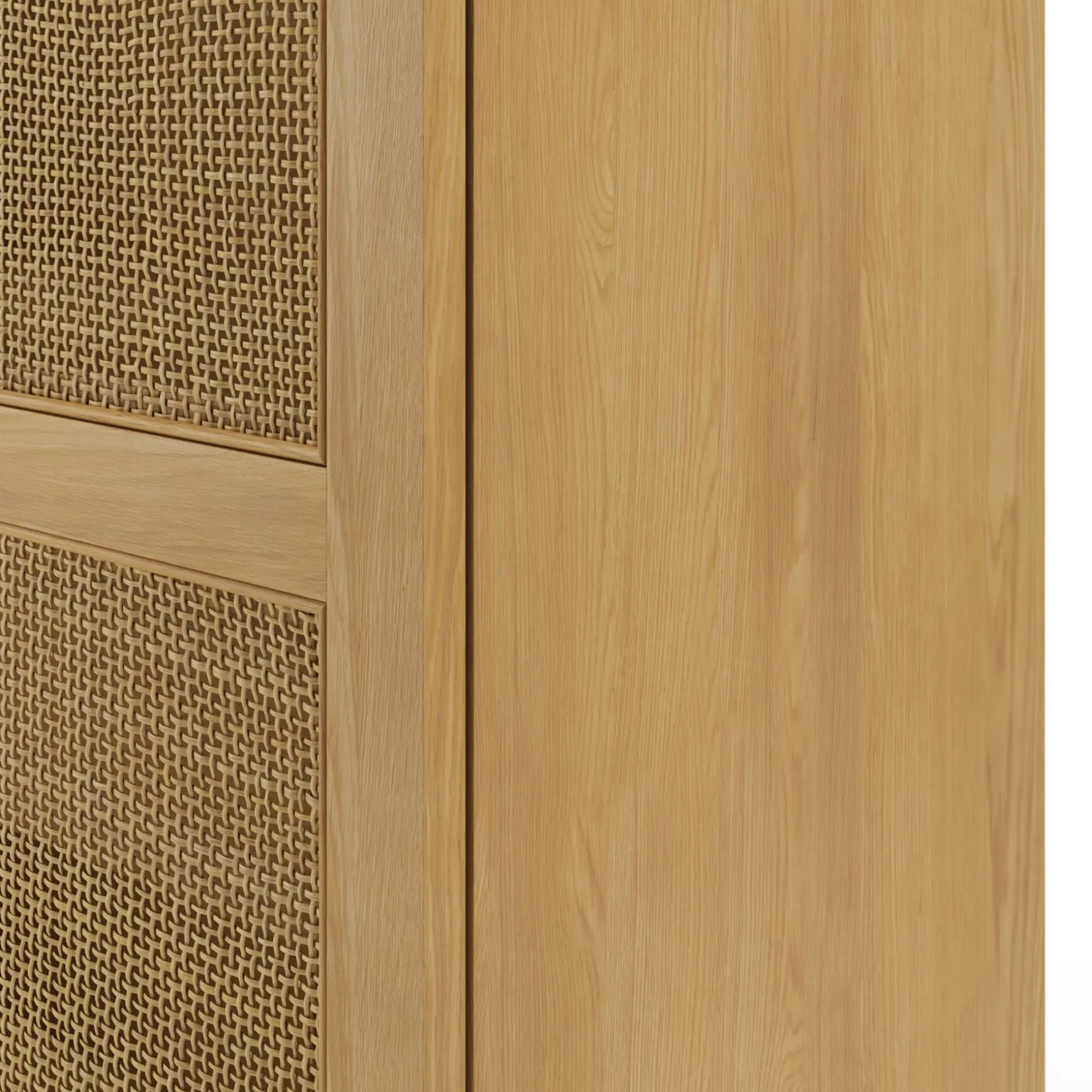 Dania 38" Cabinet - Natural Oak