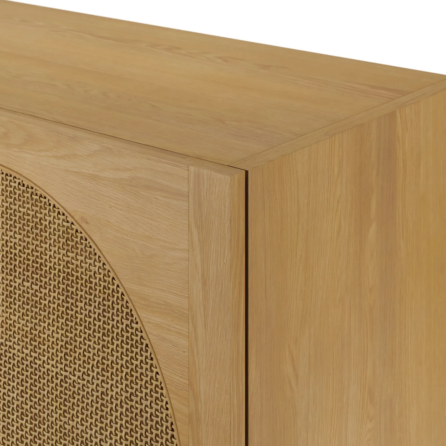 Dania 38" Cabinet - Natural Oak