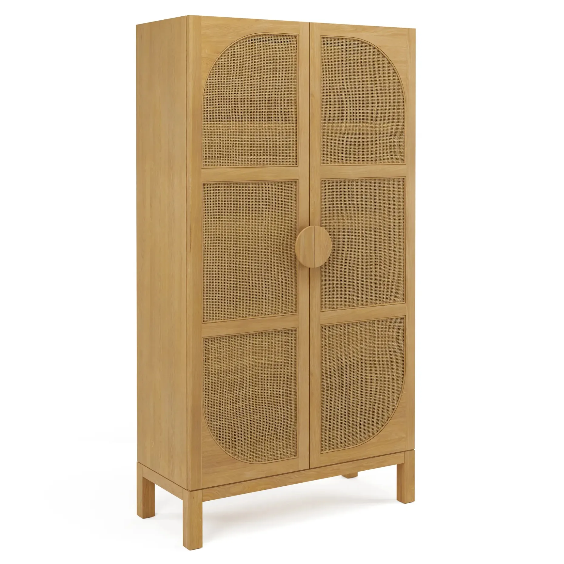Dania 38" Cabinet - Natural Oak