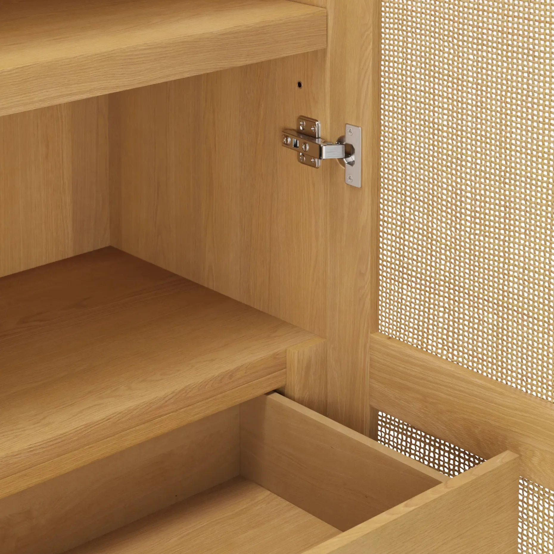 Dania 38" Cabinet - Natural Oak