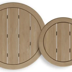Daphne Outdoor Coffee and Side Table Set - Cloud Eucalyptus