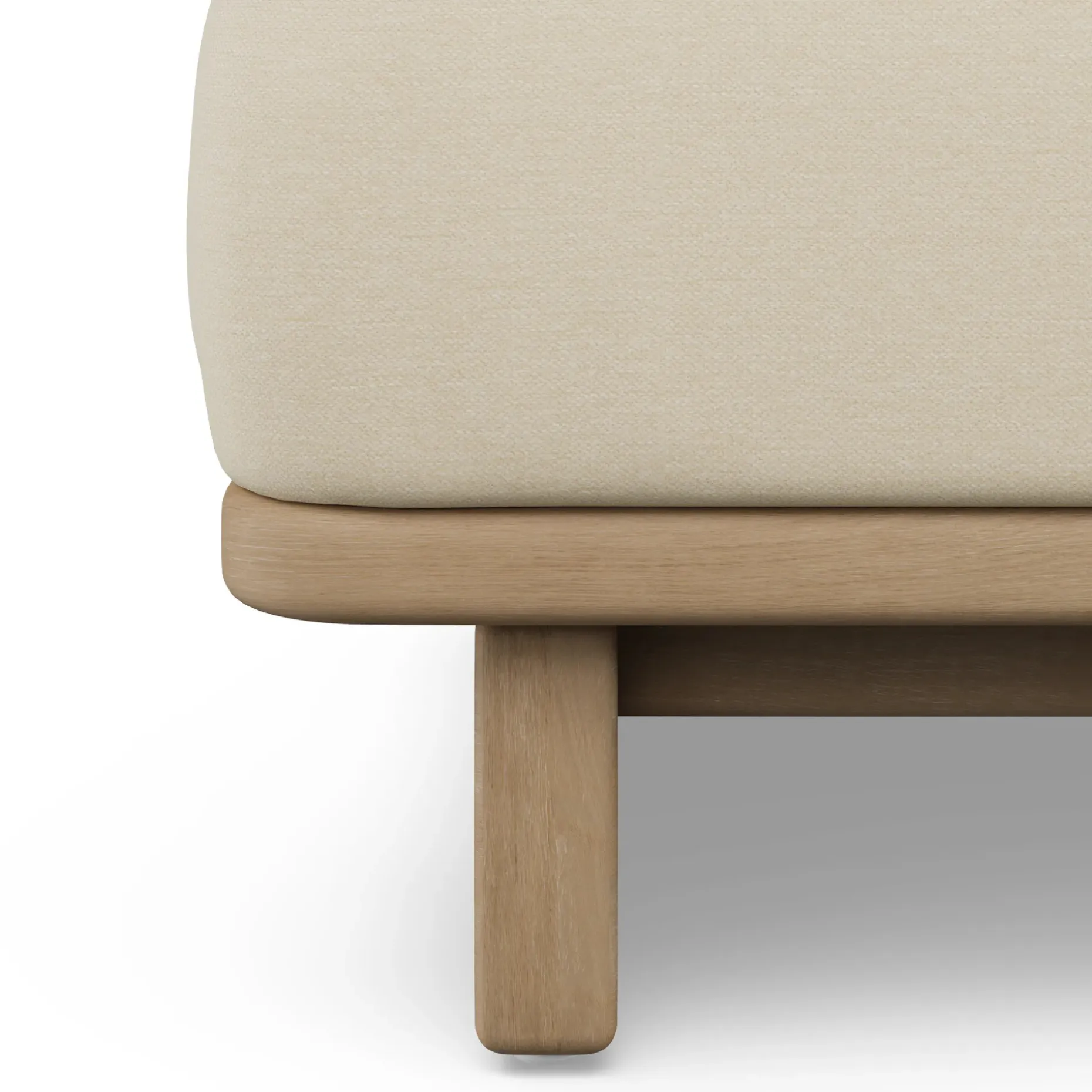 Daphne 34" Outdoor Lounge Chair - Dravite Ivory