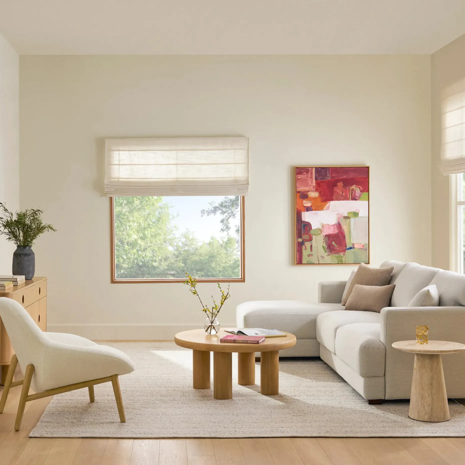 Dawn 100" Left Sectional - Silver Ivory