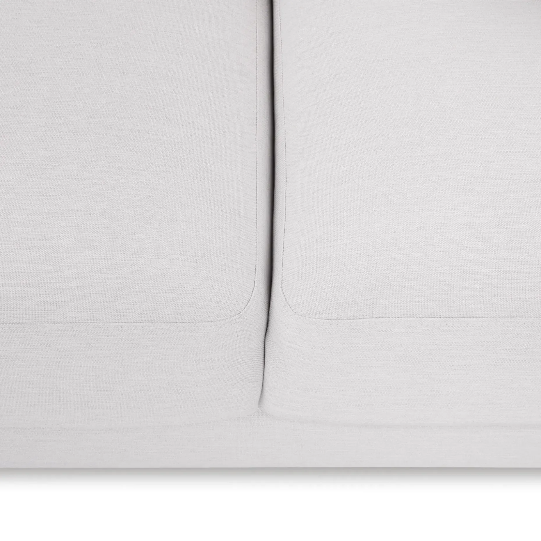 Dawn 100" Left Sectional - Silver Ivory