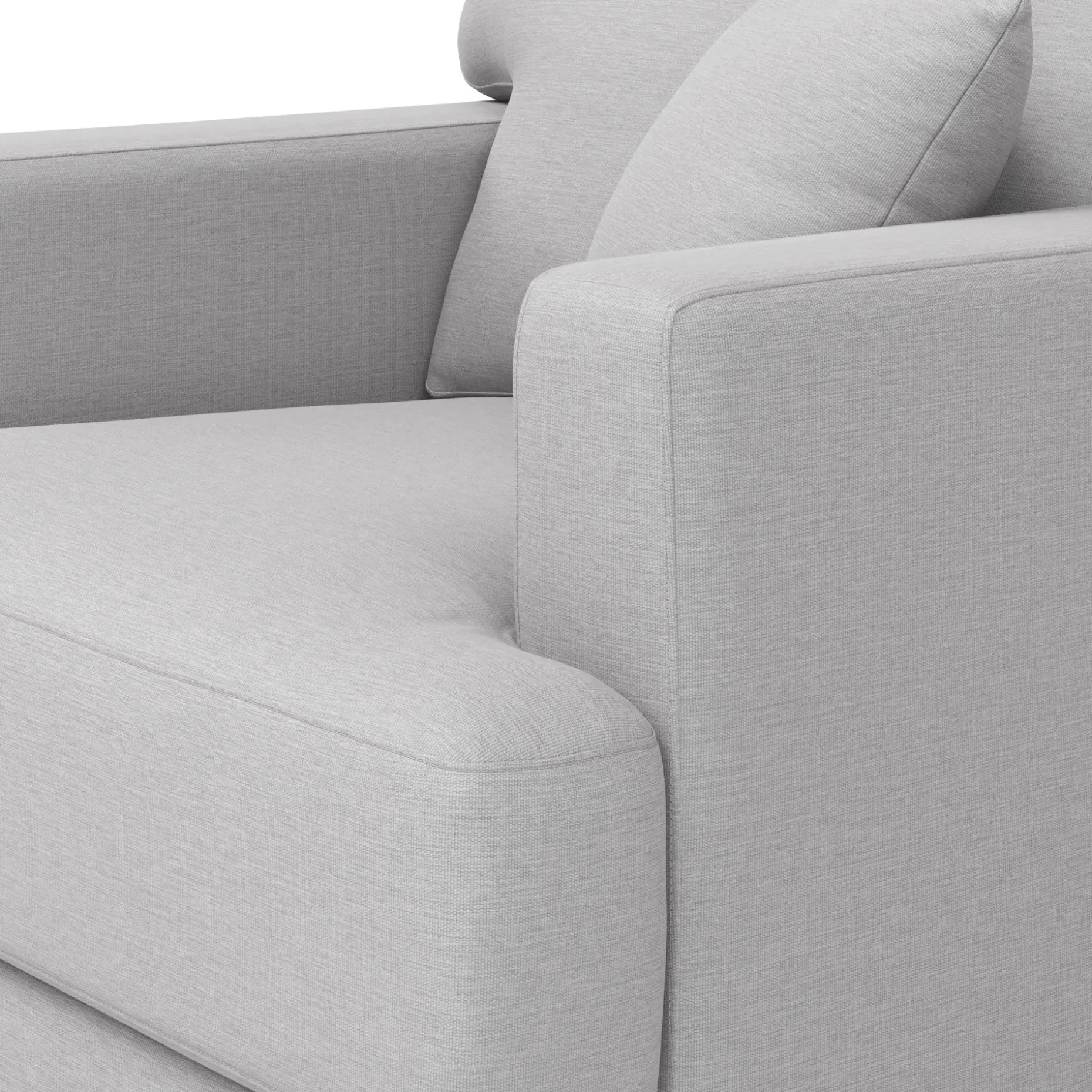 Dawn 40" Lounge Chair - Silver Ivory