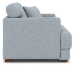 Dawn 40" Lounge Chair - Silver Light Blue