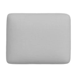 Dawn 36" Ottoman - Silver Ivory