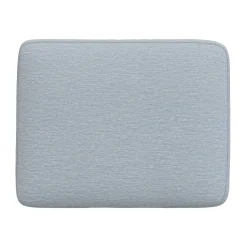Dawn 36" Ottoman - Silver Light Blue