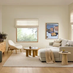 Dawn 100" Right Sectional - Silver Ivory