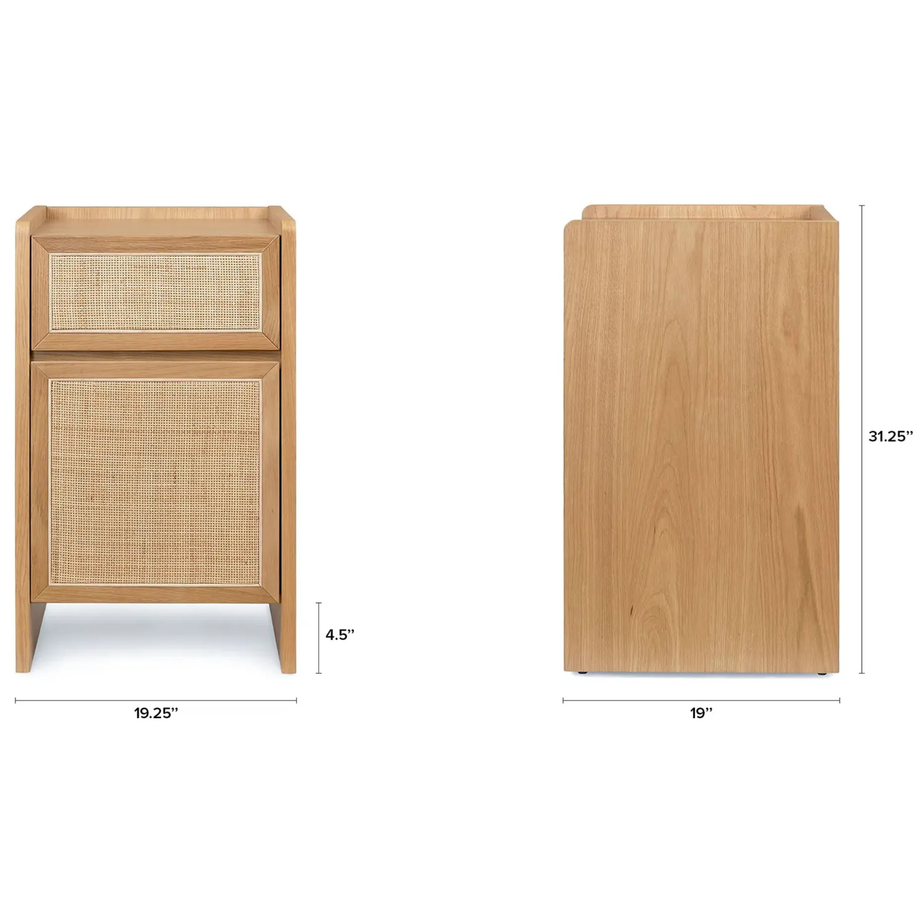 Deca 19.25" Cabinet - Oak