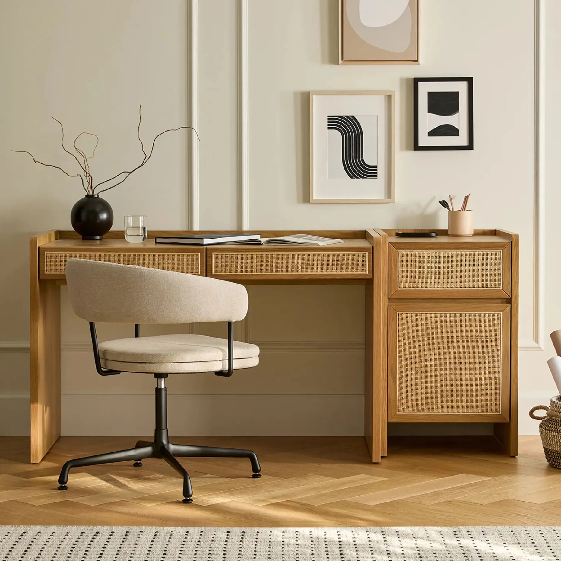 Deca 19.25" Cabinet - Oak