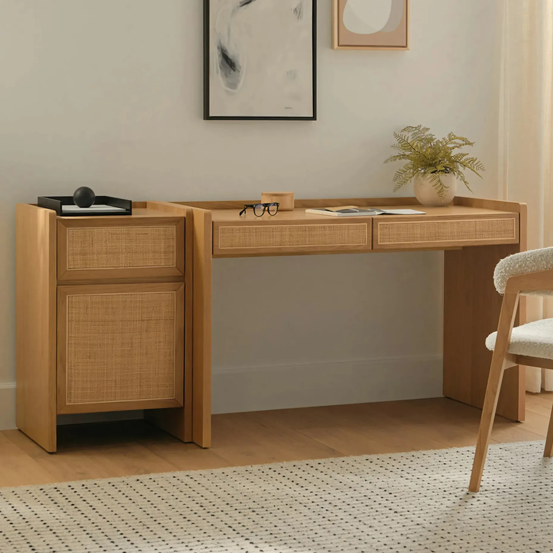 Deca 19.25" Cabinet - Oak